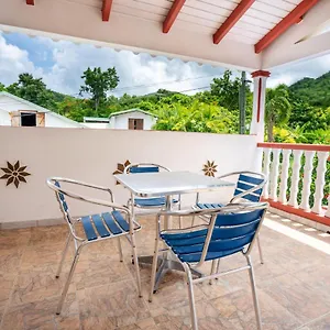 Hébergement de vacances Maison De 2 Avec Vue Sur La Terrasse Amenagee Et Wifi A Habitants A 1 Km De La, Vieux-Habitants
